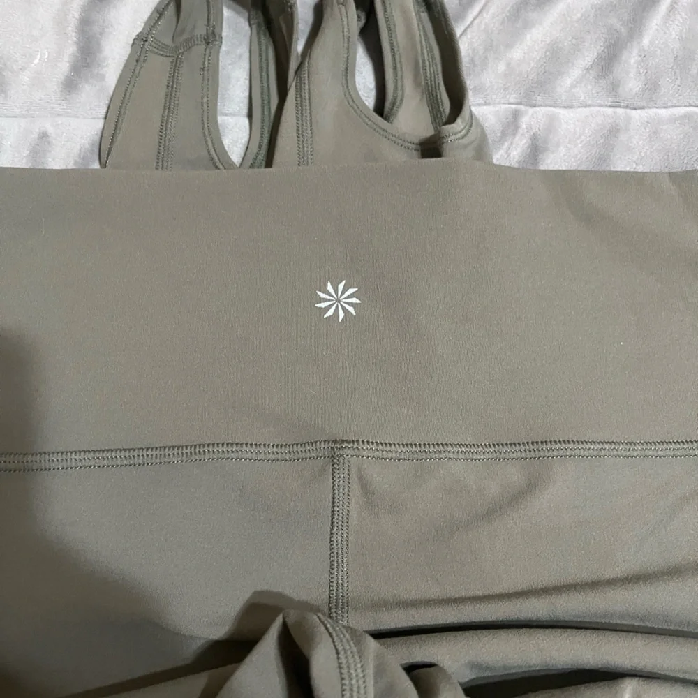 Athleta Sage Green Leggings - Picture 3 of 4